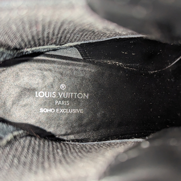 Louis Vuitton Metallic Platform Heels size 8 - Picture 15 of 16